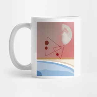 Space Triangles Mug